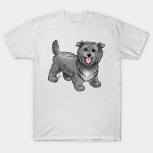 Dog - Glen of Imaal Terrier - Black T-Shirt